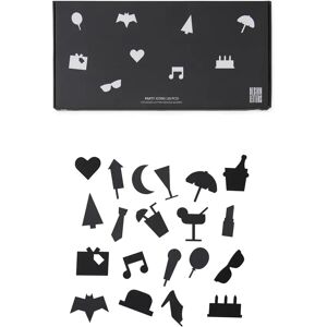 Party icons pour Tableau 20 Pièces Noir