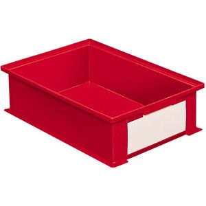 SETAM Caisse plastique 16.2 litres rouge