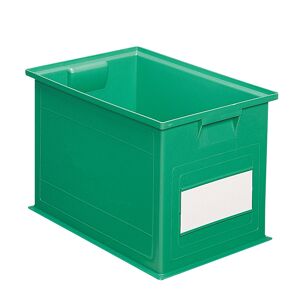 Caisse plastique 40.5 litres vert