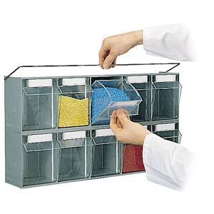 SETAM Tringle de blocage pour bloc-tiroir plastique Praticbox de 5 tiroirs