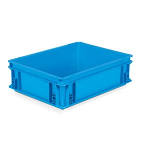 SETAM Caisse plastique Athéna Bleu Turquoise 10 litres