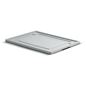 SETAM Couvercle gris pour caisse plastique Athena L.800 x P.600 mm