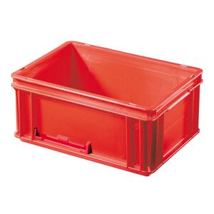SETAM Caisse plastique Athena rouge 400x300 volume 15 litres