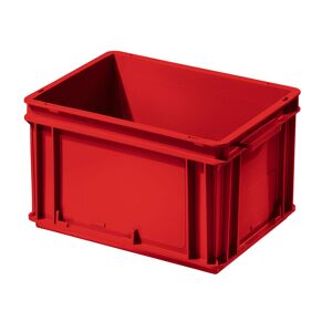 SETAM Caisse plastique Athena rouge 20 litres