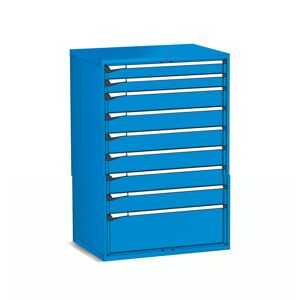 SETAM Armoire métallique 9 tiroirs Novalp L Bleu Ral 5012