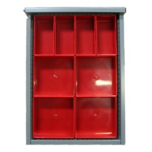 SETAM Agencement pour tiroir H.75 mm d'armoire metallique XS1