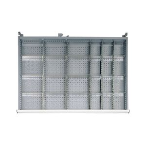 SETAM Agencement pour tiroir H.100 mm ou H.125 d'armoire metallique L en casiers amovibles L.90 + L.190 mm