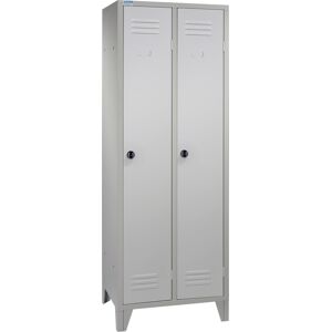 SETAM Vestiaire metallique 2 portes industrie salissante Parma coloris Gris