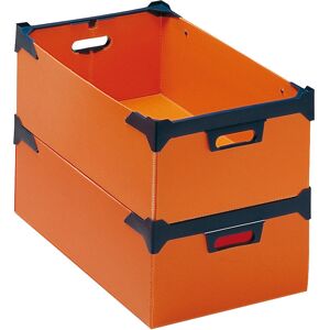 SETAM Caisse plastique IsyBox 28 litres L.345xP.535 mm orange