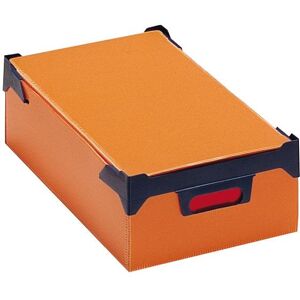 SETAM Caisse rangement alvéolaire 18 litres L.280xP.480 mm orange