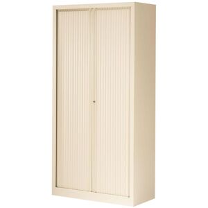 SETAM Armoire rideau beige Haute L.1000 mm