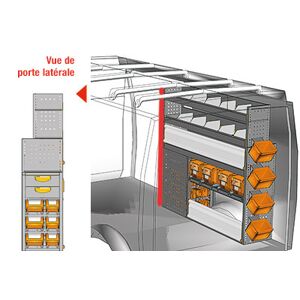 SETAM Aménagement Daily 3520 H1 côté Droit