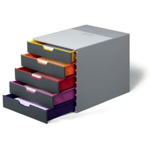 Durable Module de classement Varicolor - 5 tiroirs multicolore - 29,2 x 28 x 35,6 cm - Publicité