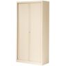 SETAM Armoire rideau beige Haute L.1000 mm