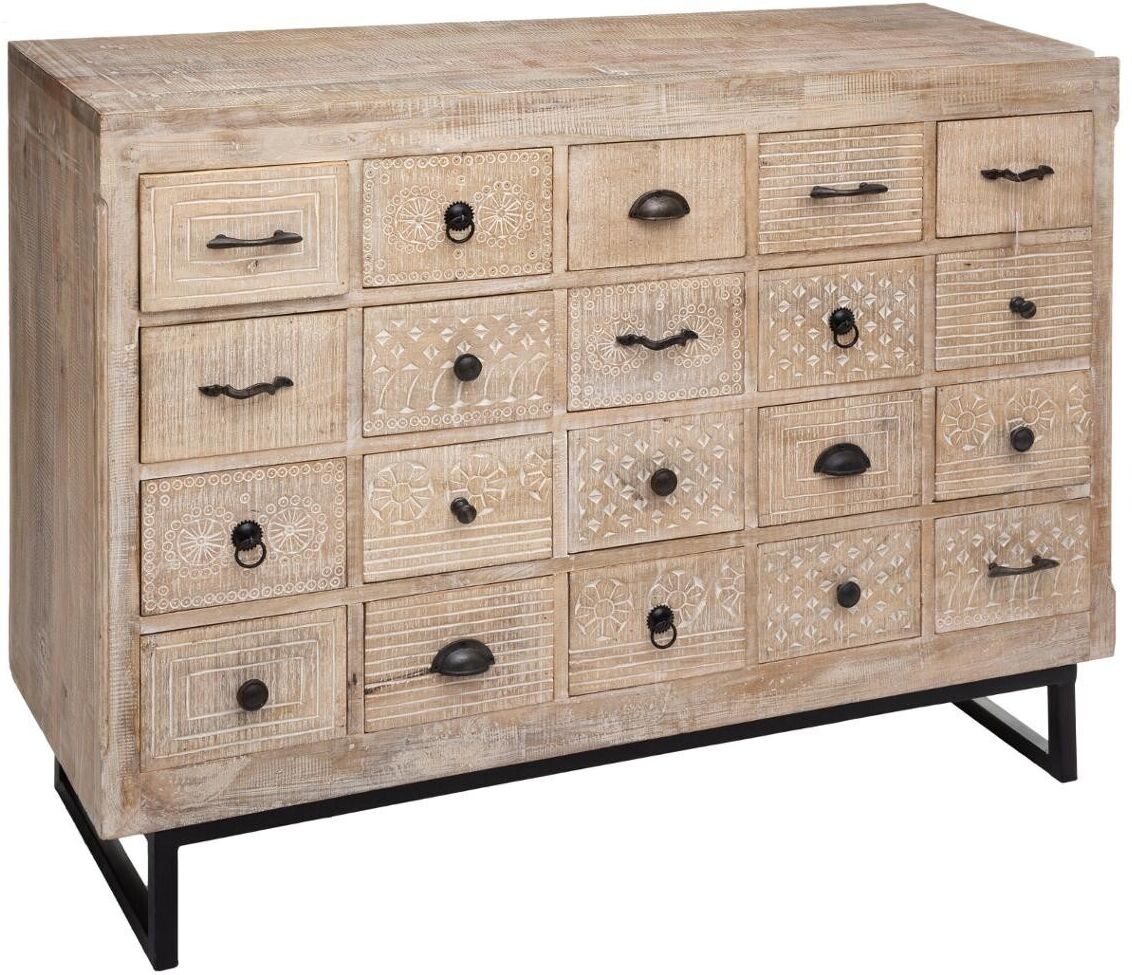 Atmosphera Commode "Ajay" 20 tiroirs