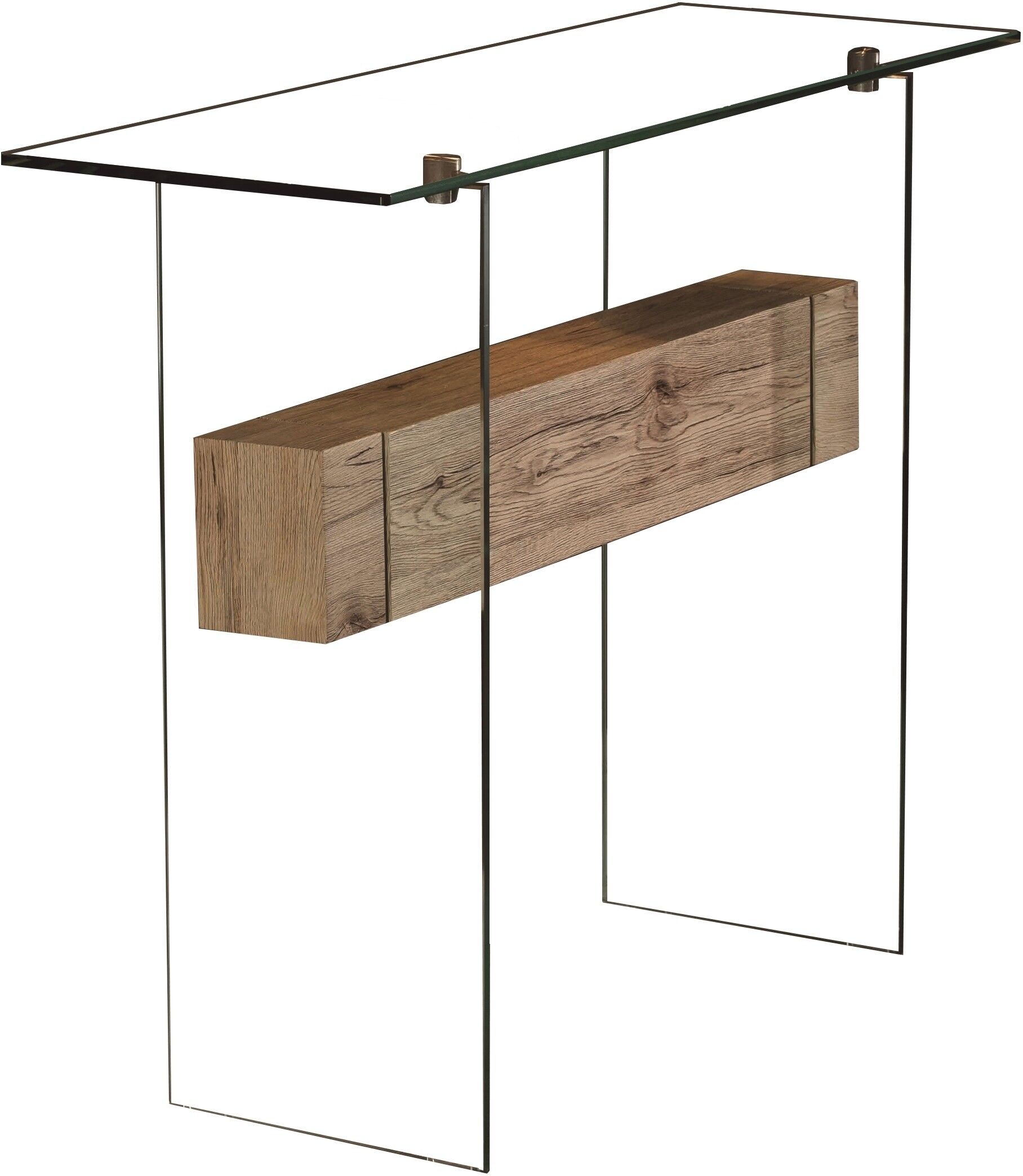 gdegdesign Console design verre et bois - Diana