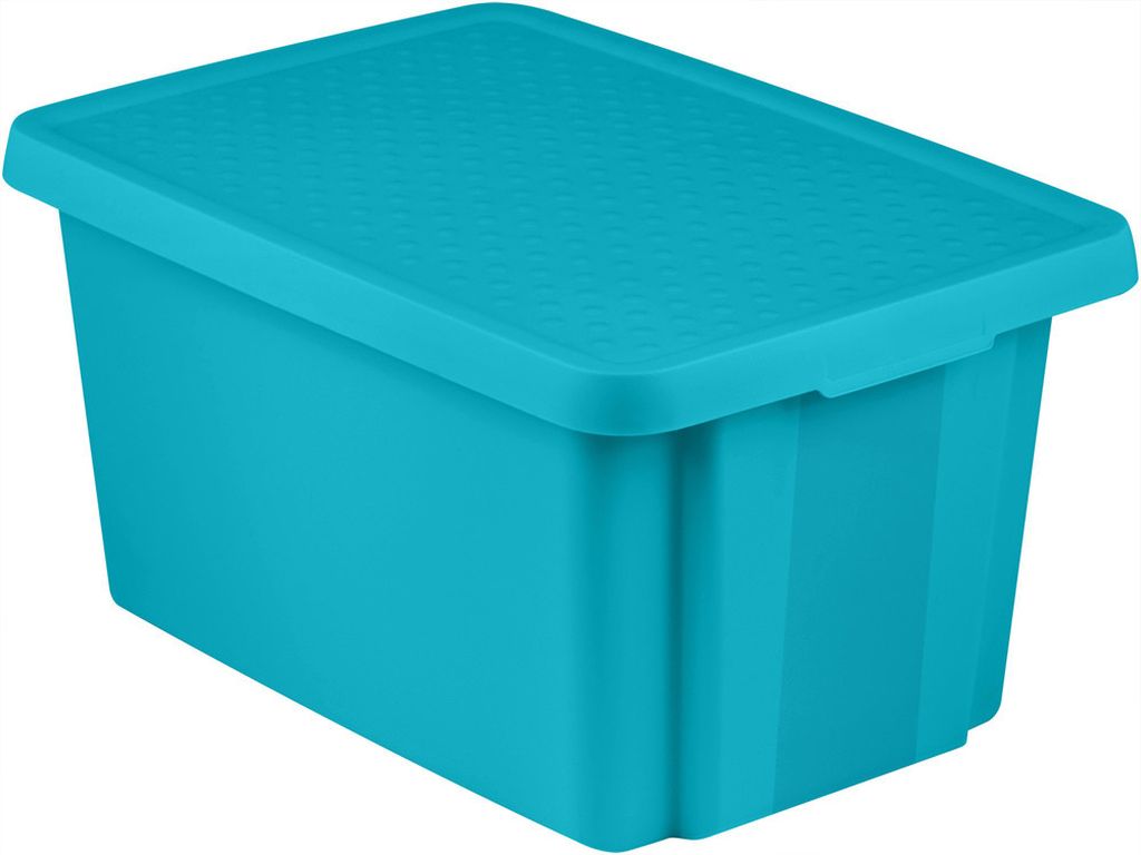 Curver ESSENTIALS 26L Boite de rangement 34 x 44 x 27 cm bleu 00755-656