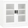 vidaXL Office Cabinet White 90x40x90 cm Steel