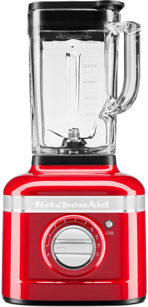 KitchenAid 5KSB4026BER Artisan Stand Blender K400 Glass Jar - Empire Red