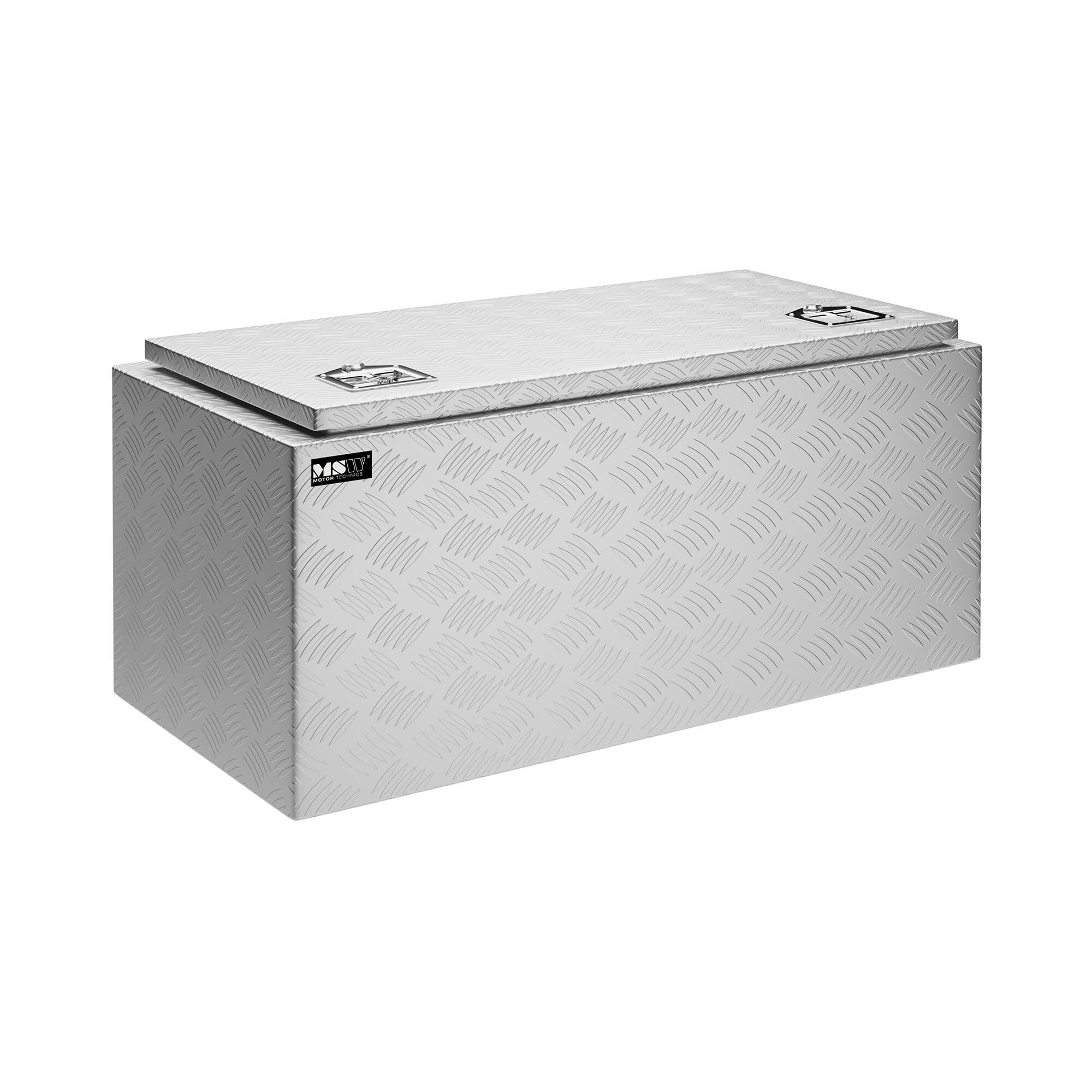 MSW Aluminium Tool Box - 91 x 44.5 x 43 cm - 119 L