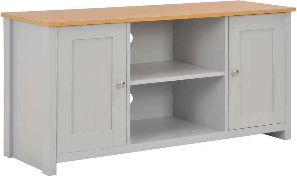 vidaXL TV Cabinet Grey 120x39x58 cm