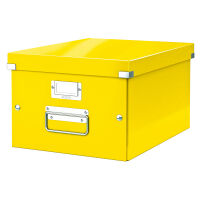 Leitz 6044 WOW yellow medium storage box