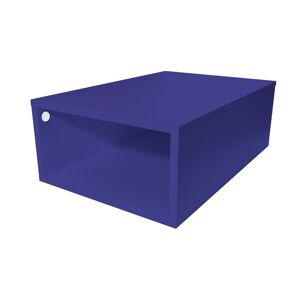 ABC MEUBLES Cubo di legno 75x50 cm -  - Blu scuro