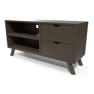 ABC MEUBLES Mobile TV scandinavo legno Viking -  - Wengé