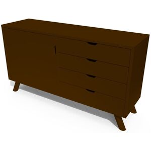 ABC MEUBLES Credenza scandinava legno Viking -  - Wengé