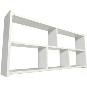 ABC MEUBLES Scaffale per letto a soppalco - Longueur 200 - Bianco