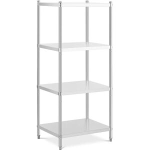 Royal Catering Scaffale metallico - 80 x 60 x 180 cm -  - 200 kg RCER-8060