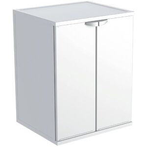 Mongardi MOBILE COPRILAVATRICE 2 ANTE 68,5 X 64,5 X 88 CM. BIANCO 7827C98