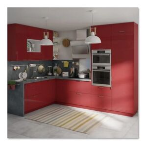 DELINIA ID Fianco per mobile cucina  Siviglia rosso L 9 x H 76.8 cm