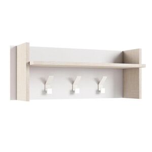 Leroy Merlin Appendiabiti da avvitare  ingresso in legno bianco L 90 x H 34 cm