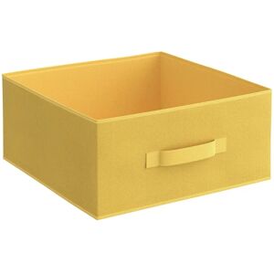 SPACEO Scatola Kub L31 x H 15 x P 31 cm giallo