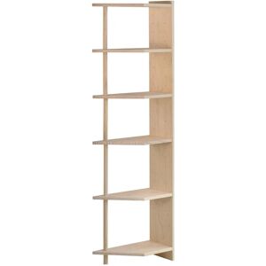 ASTIGARRAGA Scaffale in kit 6 ripiani Gala L 50 x P 25 x H 184.7 cm beige, portata per ripiano 50 kg