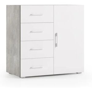 Leroy Merlin Mobile Multiuso L 90 x H 87 P 41 cm bianco