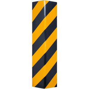 STANDERS Protezione per garage in polietilene L 10.0 x H 50.0 cm nero e giallo