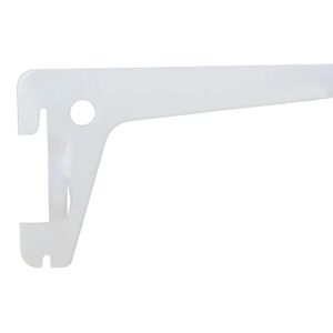 SPACEO Supporto per cremagliera semplice  L 11.7 x H 7.2 x P 10 cm bianco