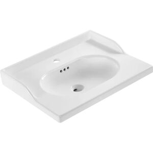 SENSEA Base per la vasca rettangolare Charm L 61.8 x P 49.7 x H 20 cm in ceramica bianco