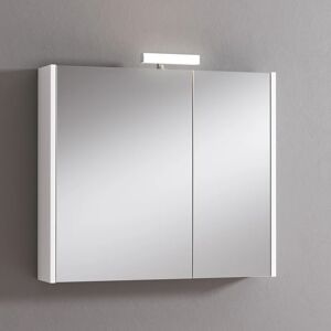 Leroy Merlin Pensile con luce Akira L 80 x P 15.5 x H 70 cm laccato lucido bianco