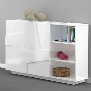 Leroy Merlin Mobile credenza PING L 121.8 x H 86 P 39.2 cm bianco lucido