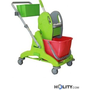 Carrello Pulizia Con Struttura In Plastica H179_41