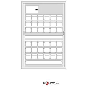 Armadio Per Farmaci 36 Posti H823_02