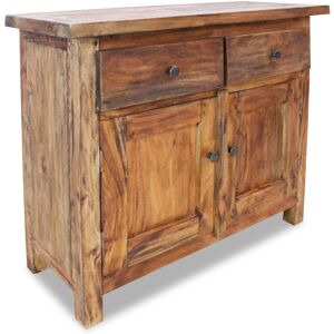 vidaXL Credenza in Legno Massello di Recupero 75x30x65 cm