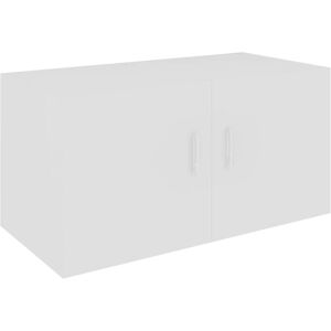 vidaXL Armadietto da Parete Bianco 80x39x40 cm in Legno Multistrato