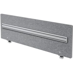 hjh OFFICE PRO ARO 16 I Pannello acustico divisorio + pannello per organizer - Accessori 160 cm Grigio Screziato