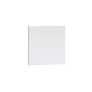 Milani Home Antina Frassinata Con Apertura Sx/Dx Cm 41x41 Bianca Per Pareti Bianco 41 x 3 x 41 cm