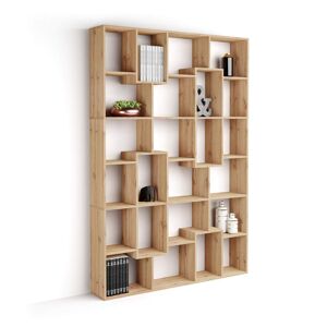 Mobili Fiver Libreria M Iacopo (160,8 x 236,4 cm), Rovere Rustico