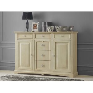 Credenza da 170 cm classica avorio anticato